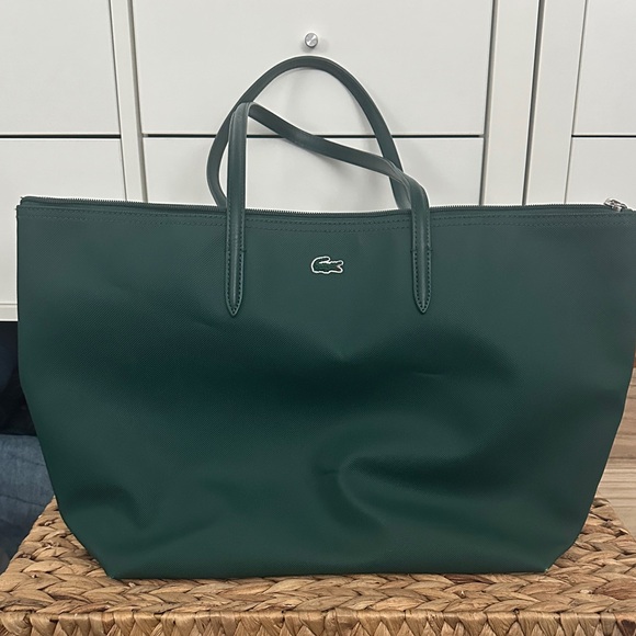 Lacoste Dark Green Tote Bag - Picture 1 of 7